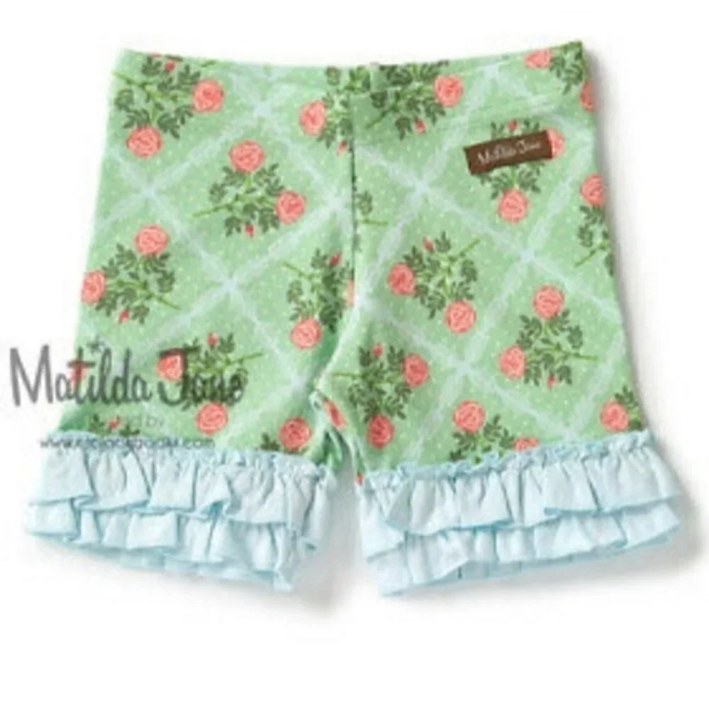 Matilda Jane Going Green shorts size 8 New girl